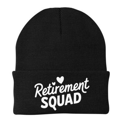 Retirement Squad Fun Retirement Party Celebration Apparel Beanie