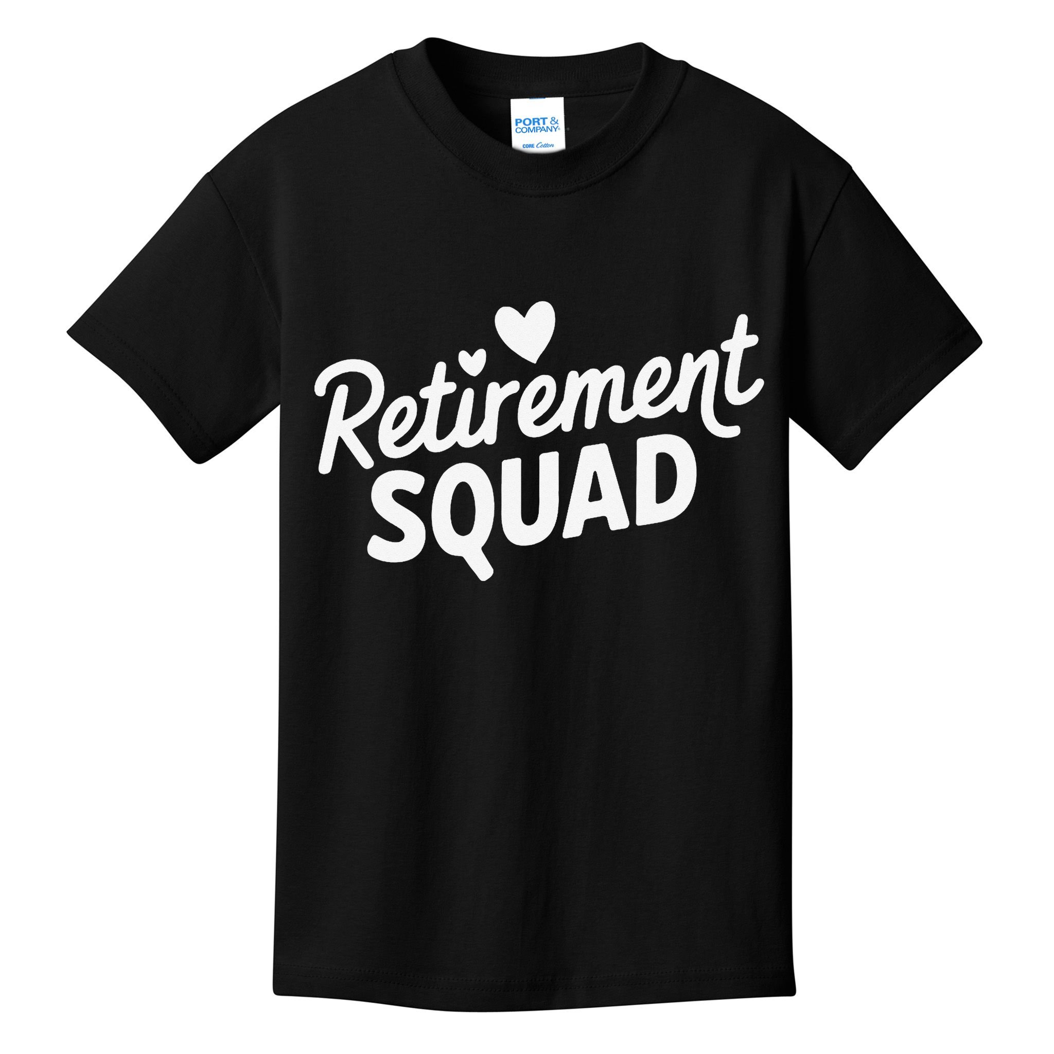 Retirement Squad Fun Retirement Party Celebration Apparel Kids T-Shirt