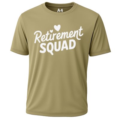 Retirement Squad Fun Retirement Party Celebration Apparel Cooling Performance Crew T-Shirt