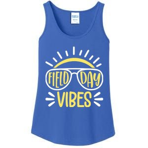 Retro School Field Day Vibes Sports Event Music Festival Meaningful Gift Ladies Essential Tank