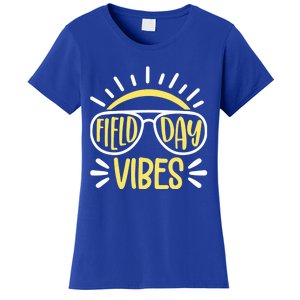 Retro School Field Day Vibes Sports Event Music Festival Meaningful Gift Women's T-Shirt