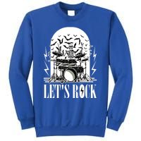 Rocker Skeleton Funny Gift Sweatshirt