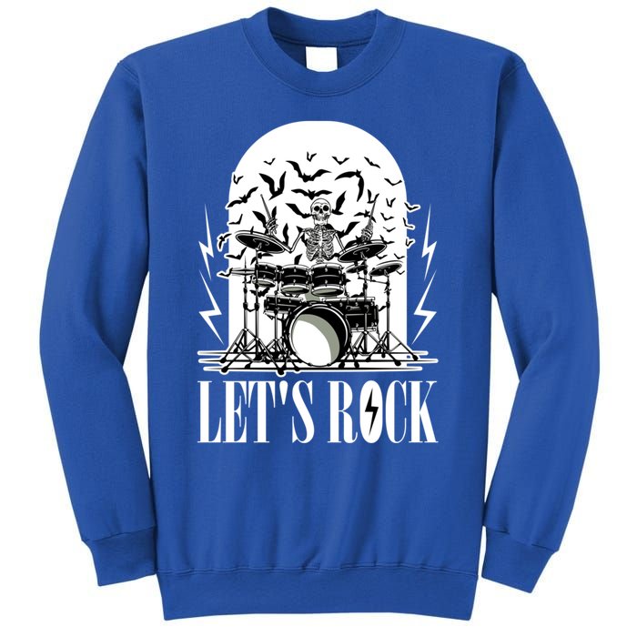 Rocker Skeleton Funny Gift Sweatshirt