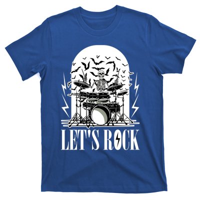 Rocker Skeleton Funny Gift T-Shirt