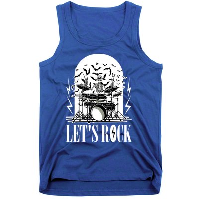 Rocker Skeleton Funny Gift Tank Top