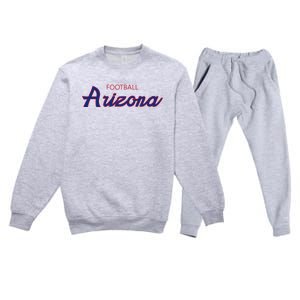 Retro Script Fan Premium Crewneck Sweatsuit Set