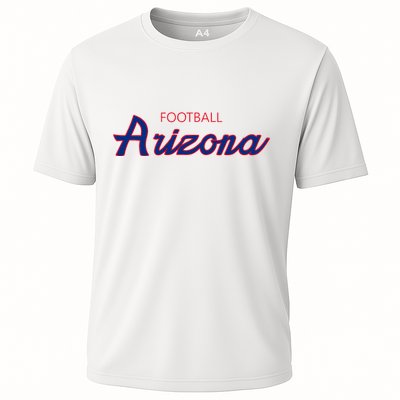 Retro Script Fan Cooling Performance Crew T-Shirt