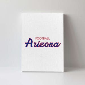 Retro Script Fan Canvas