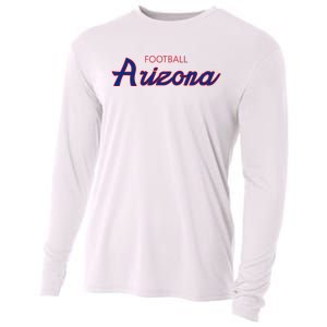 Retro Script Fan Cooling Performance Long Sleeve Crew