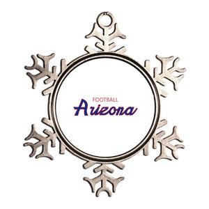 Retro Script Fan Metallic Star Ornament