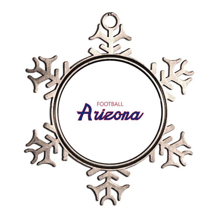 Retro Script Fan Metallic Star Ornament