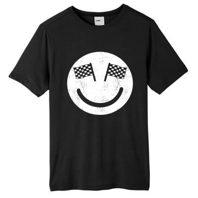 Racing Smile For Race Car Parties Tall Fusion ChromaSoft Performance T-Shirt