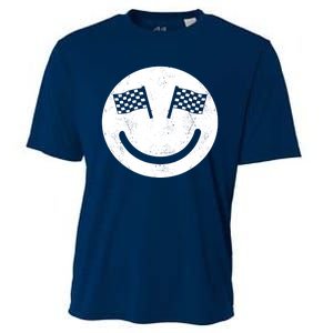 Racing Smile For Race Car Parties Cooling Performance Crew T-Shirt