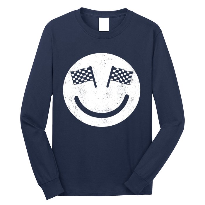 Racing Smile For Race Car Parties Long Sleeve Shirt