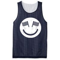 Racing Smile For Race Car Parties Mesh Reversible Basketball Jersey Tank