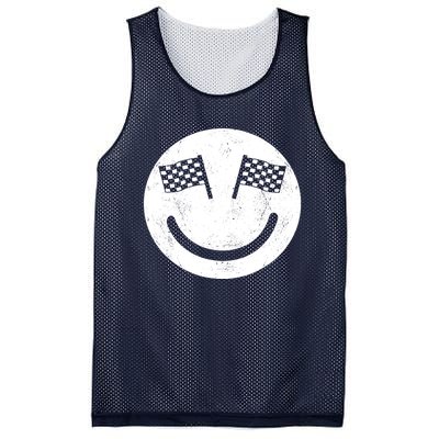 Racing Smile For Race Car Parties Mesh Reversible Basketball Jersey Tank