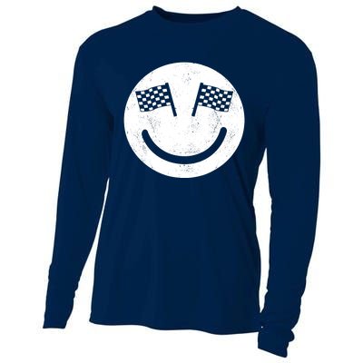 Racing Smile For Race Car Parties Cooling Performance Long Sleeve Crew