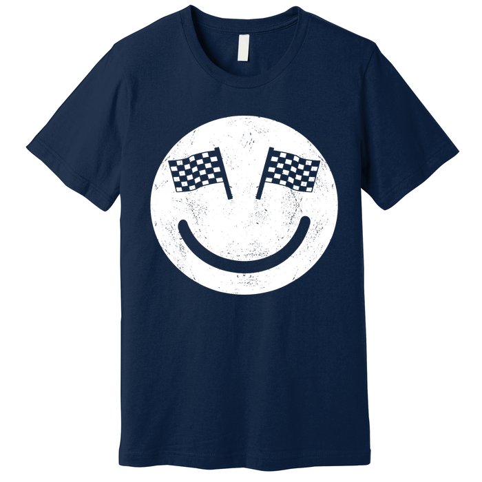 Racing Smile For Race Car Parties Premium T-Shirt