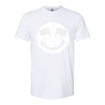 Racing Smile For Race Car Parties Softstyle CVC T-Shirt