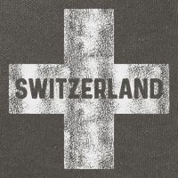Retro Swiss Flag Of Switzerland Souvenir Gift Cotton Canvas Backpack