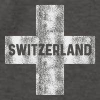Retro Swiss Flag Of Switzerland Souvenir Gift Vector Backpack