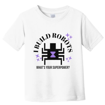 Robotic Superpower Futuristic Design Art Toddler T-Shirt