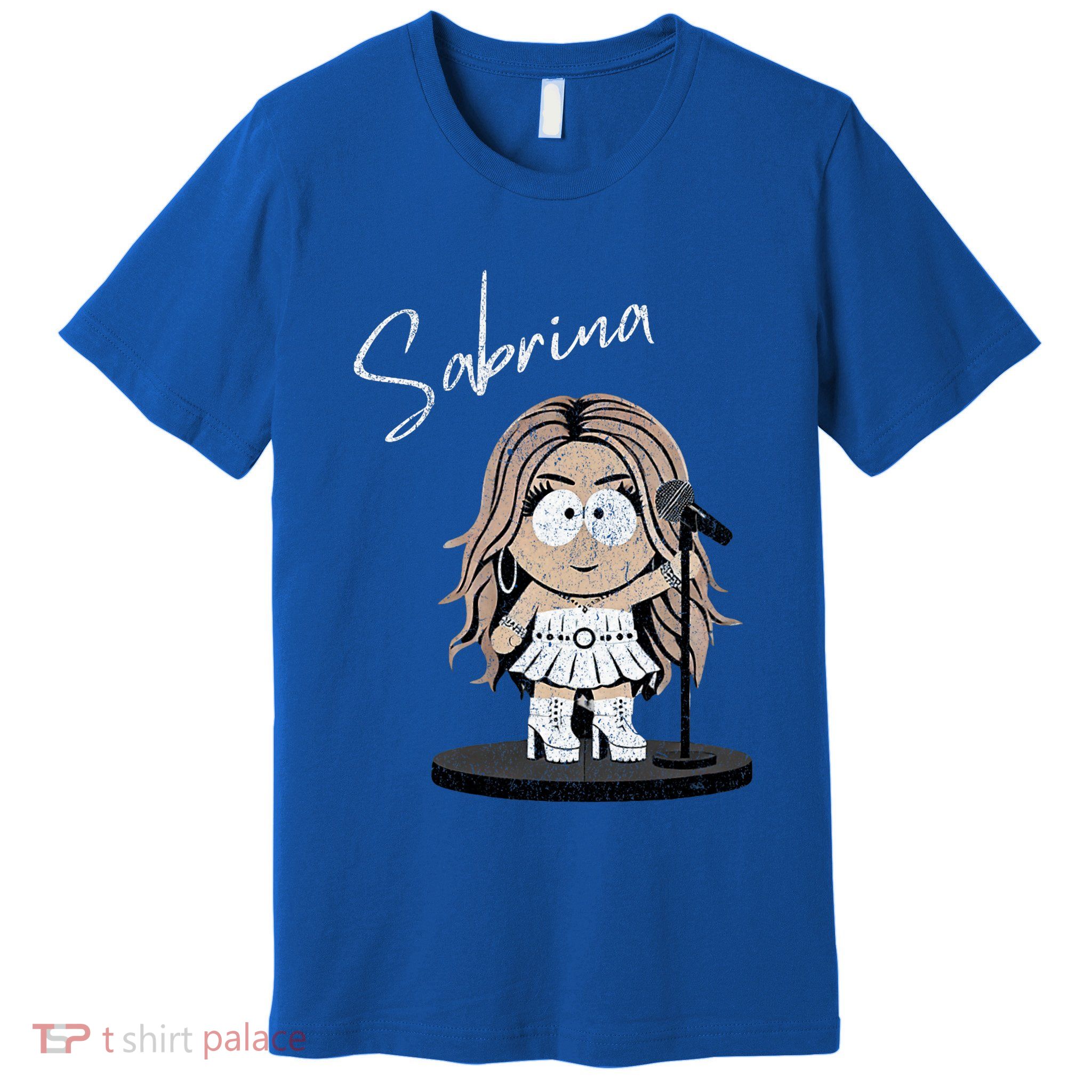 Retro Sabrina First Name Groovy Beach Premium T-Shirt