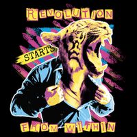 Revolution Starts From Within Lion Quote Performance Shirt
