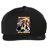 Revolution Starts From Within Lion Quote Wool Snapback Cap