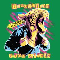Revolution Starts From Within Lion Quote Sweatshirt