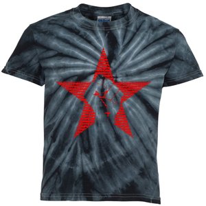 RATM Star Fist Funny Kids Tie-Dye T-Shirt