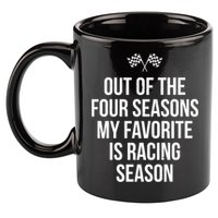 Racing Season Favorite Drag Stock Sprint Race Car Fan Gift 11oz C Handle Ceramic Mug