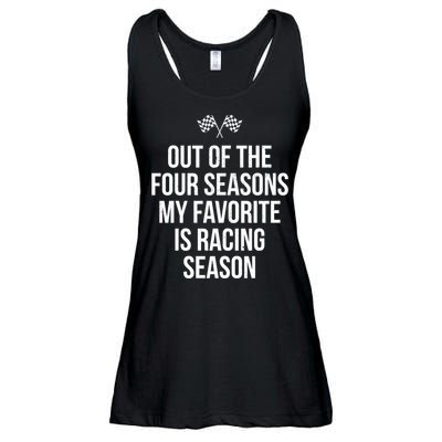 Racing Season Favorite Drag Stock Sprint Race Car Fan Gift Ladies Essential Flowy Tank