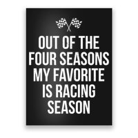Racing Season Favorite Drag Stock Sprint Race Car Fan Gift Poster