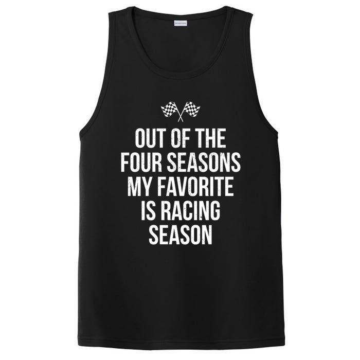 Racing Season Favorite Drag Stock Sprint Race Car Fan Gift PosiCharge Competitor Tank