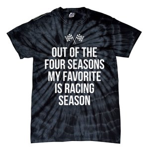 Racing Season Favorite Drag Stock Sprint Race Car Fan Gift Tie-Dye T-Shirt