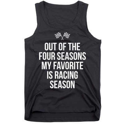 Racing Season Favorite Drag Stock Sprint Race Car Fan Gift Tank Top