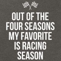 Racing Season Favorite Drag Stock Sprint Race Car Fan Gift Cotton Canvas Backpack