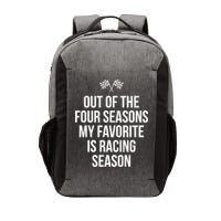Racing Season Favorite Drag Stock Sprint Race Car Fan Gift Vector Backpack