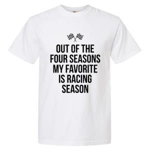 Racing Season Favorite Drag Stock Sprint Race Car Fan Gift Garment-Dyed Heavyweight T-Shirt