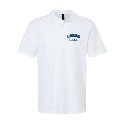 Running Sucks Funny Sport Runner Gift Idea Polo
