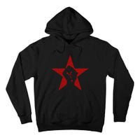 Ratm Star Fist Funny Tall Hoodie