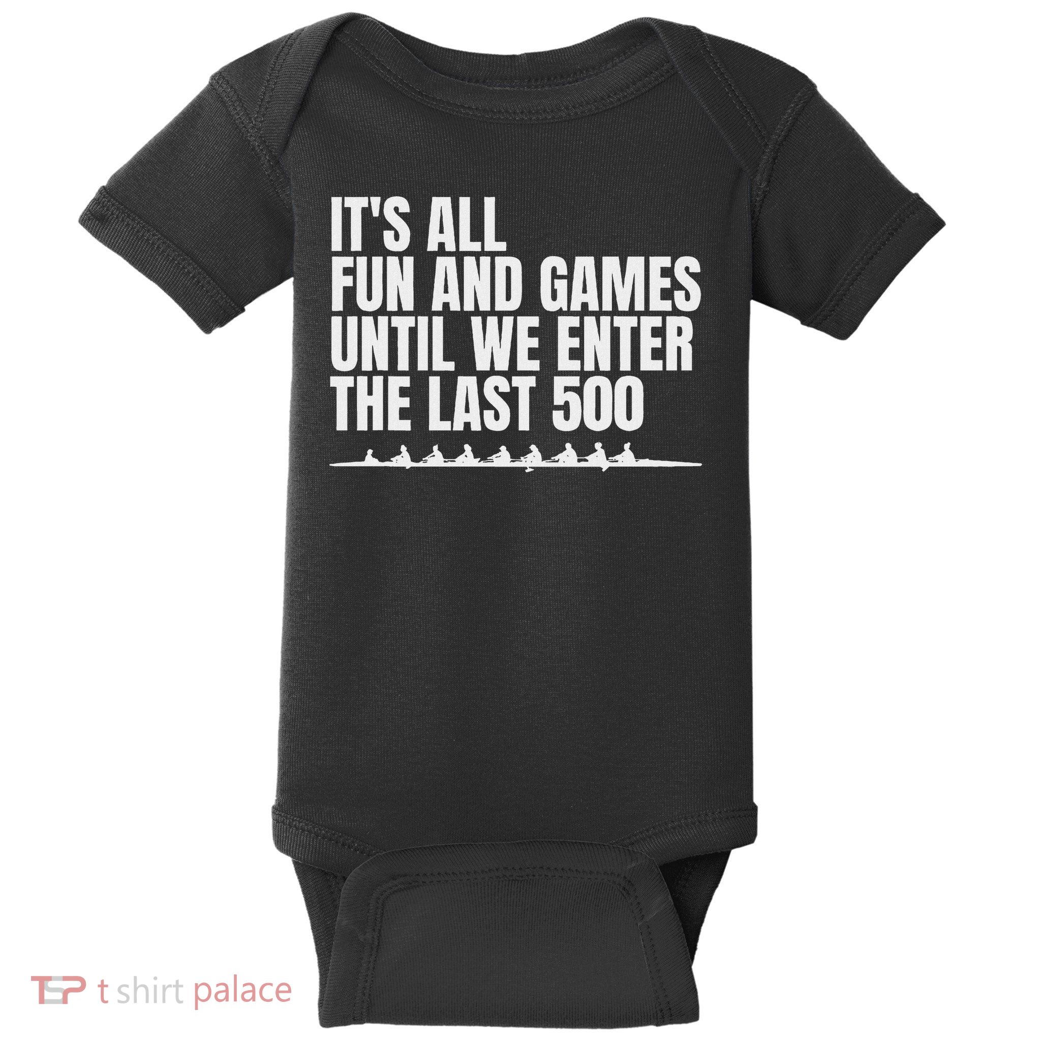 Rowing S For Funny Rowing Crew Gifts Black Cycling Baby Bodysuit