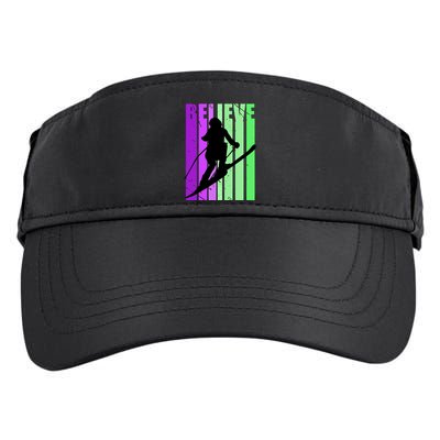 Retro Skiing Females Downhill Skiing Alpine Ski Great Gift Adult Drive Performance Visor