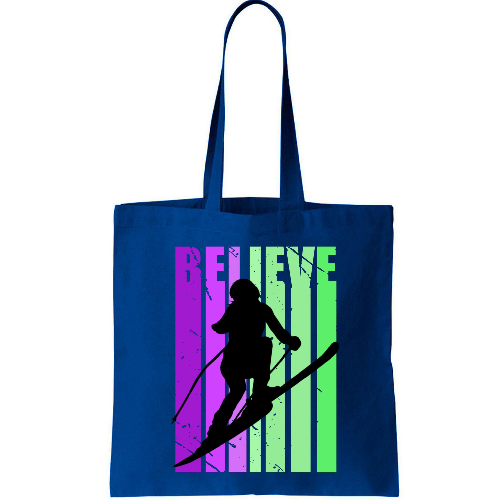Retro Skiing Females Downhill Skiing Alpine Ski Great Gift Bag