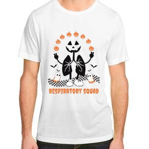 Respiratory Squad Funny Halloween Nurse Adult ChromaSoft Performance T-Shirt