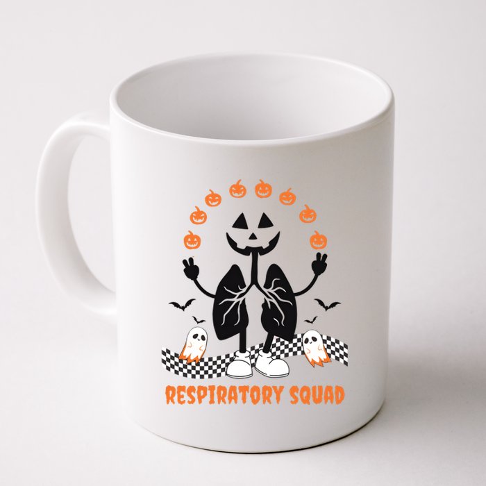 Respiratory Squad Funny Halloween Nurse Coffee Mug