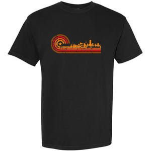 Retro San Francisco Cityscape San Francisco Ca Skyline Garment-Dyed Heavyweight T-Shirt