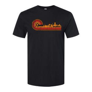 Retro San Francisco Cityscape San Francisco Ca Skyline Softstyle CVC T-Shirt