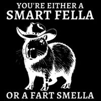 Retro Smart Fella Capybara 90s Funny Capybara Vintage Drawstring Bag